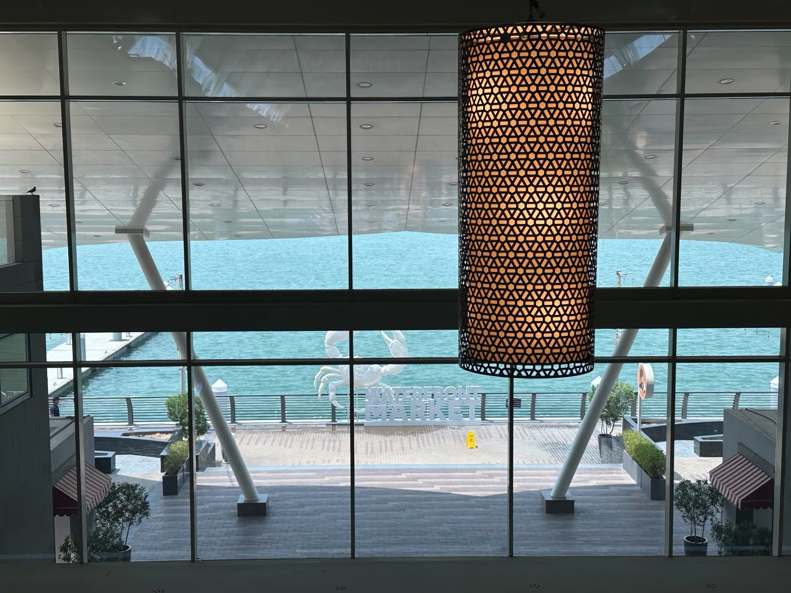 Waterfront Market atrium view from Orion Star Business Center